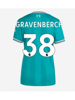 Billige Liverpool Ryan Gravenberch #38 Tredjedrakt Dame 2025-26 Kortermet